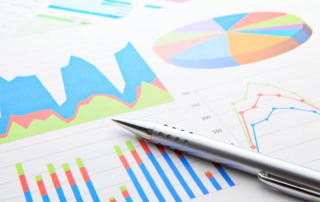 Datenanalyse und Diagramme für Wellnessprojekte.