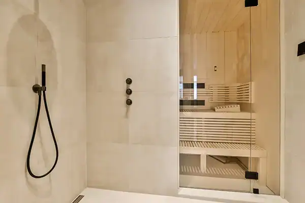 Hochwertige Sauna und Spa Anlage für Wellnessprojekte