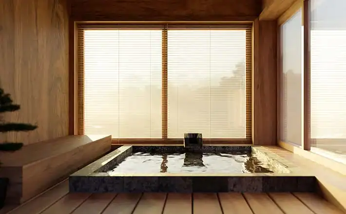 Spa und Wellnessprojekte für Bauherrschaften und Investoren Hochwertiger moderner Spa Bereich mit Wasserfläche